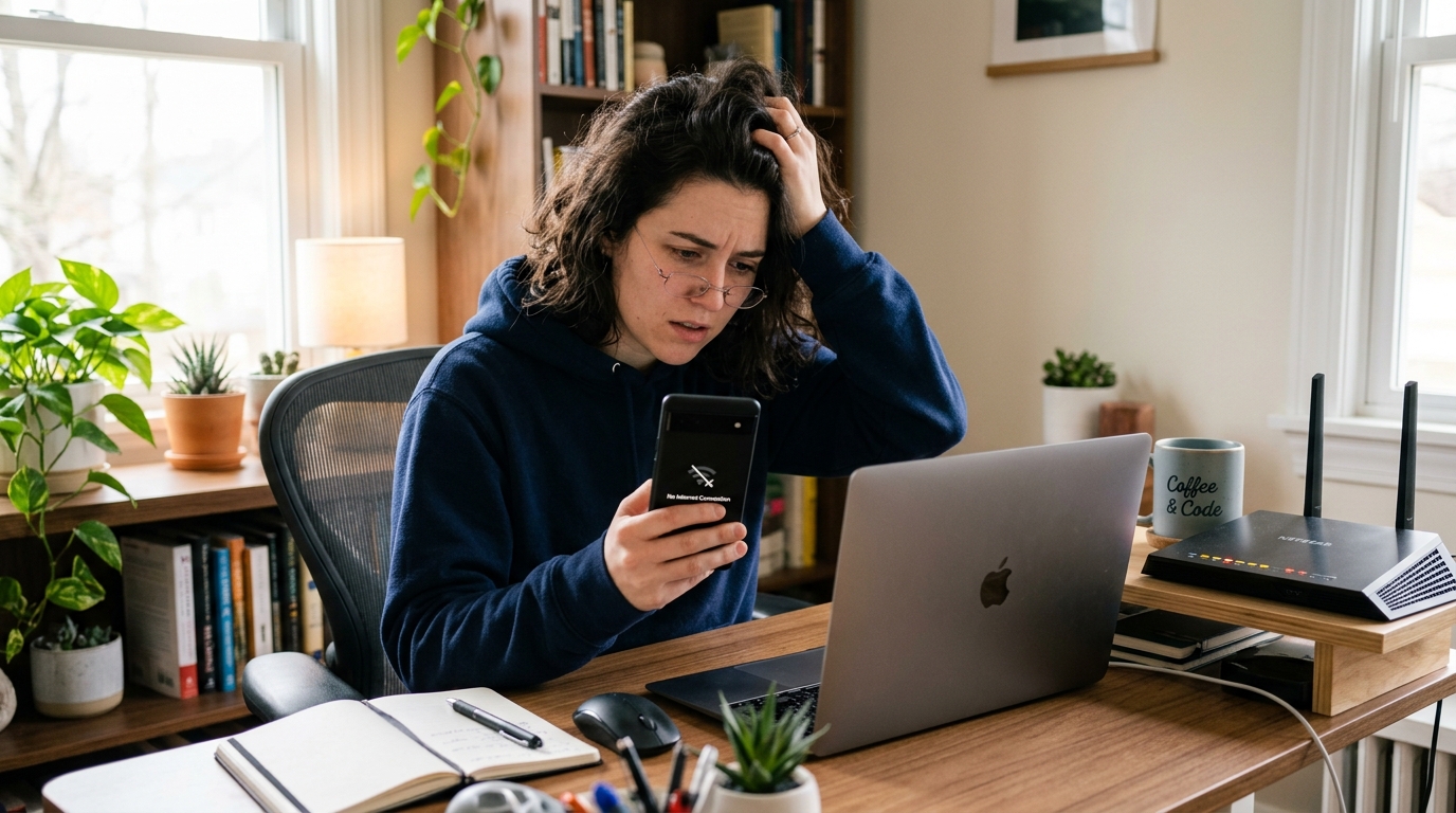 와이파이 연결 안 될 때? 핸드폰, 데스크탑 문제 해결 방법!