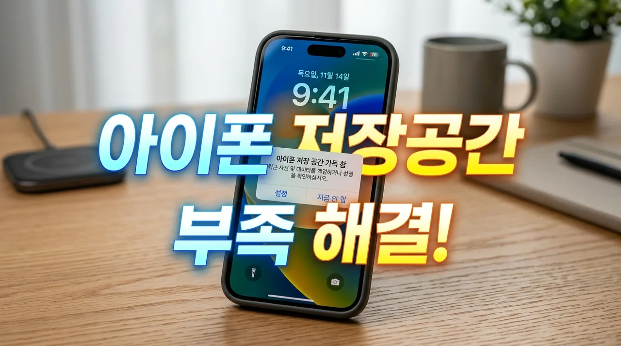 아이폰 저장공간 부족: 사진 삭제 없이 해결하는 완벽 가이드