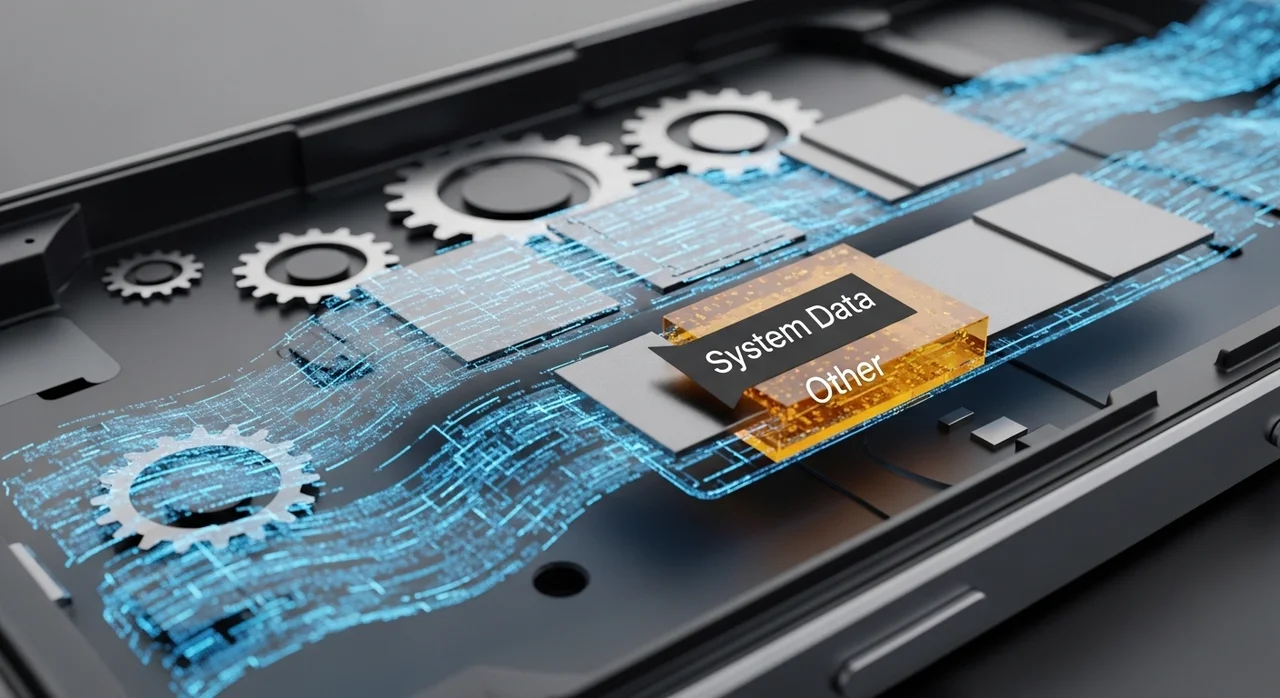 iOS 시스템 데이터 (기타), 의외의 용량 도둑!