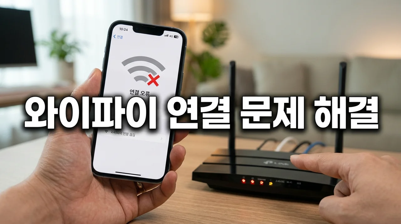 와이파이 연결 안 될 때? 원인 파악부터 완벽 해결까지!
