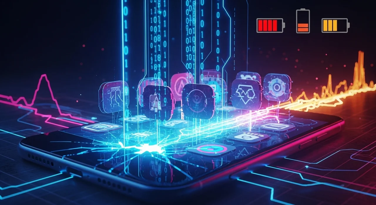 섹션 1: 배터리 소모의 숨겨진 주범, 소프트웨어 요인 파헤치기