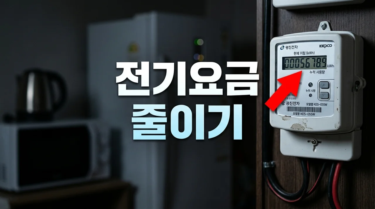 전기요금 폭탄? 갑자기 많이 나오는 이유와 확 줄이는 실질적인 방법