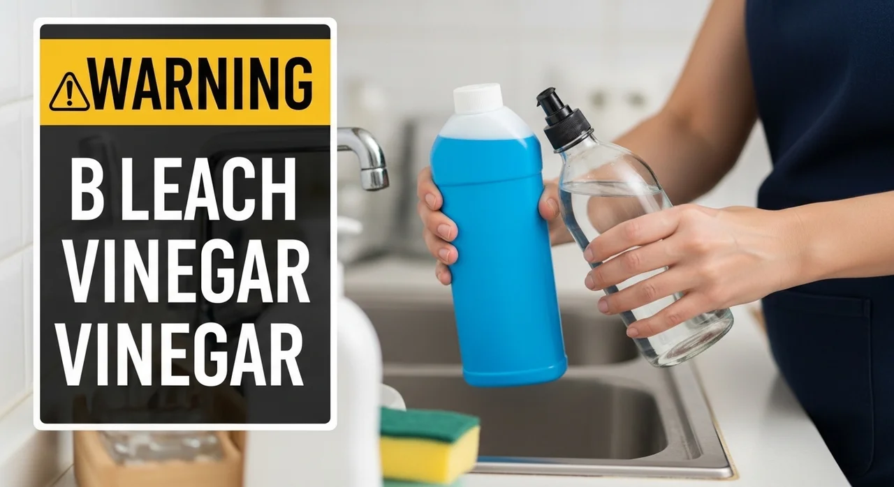 싱크대 냄새 제거, 이것만은 꼭 피하세요! (주의사항)