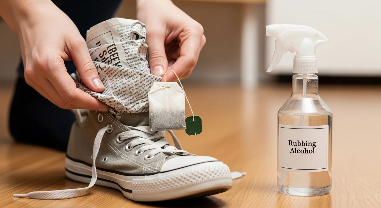 세탁 없이 즉시 효과 보는 신발 냄새 제거 방법