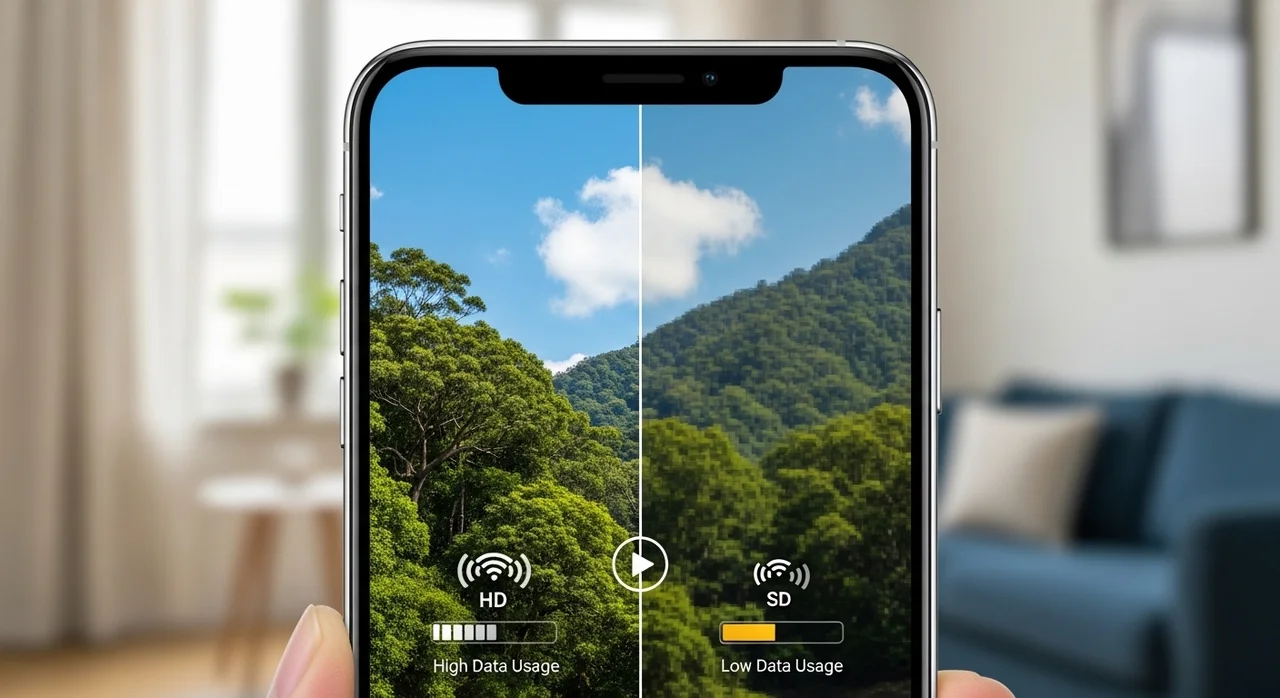 유튜브와 넷플릭스, 고화질이 독이 된다