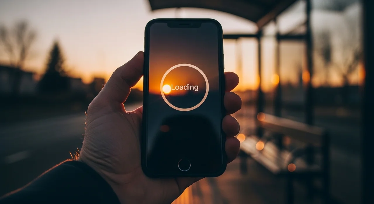 아침 출근길, 버스 앱이 안 열려 당황했던 제 경험담입니다