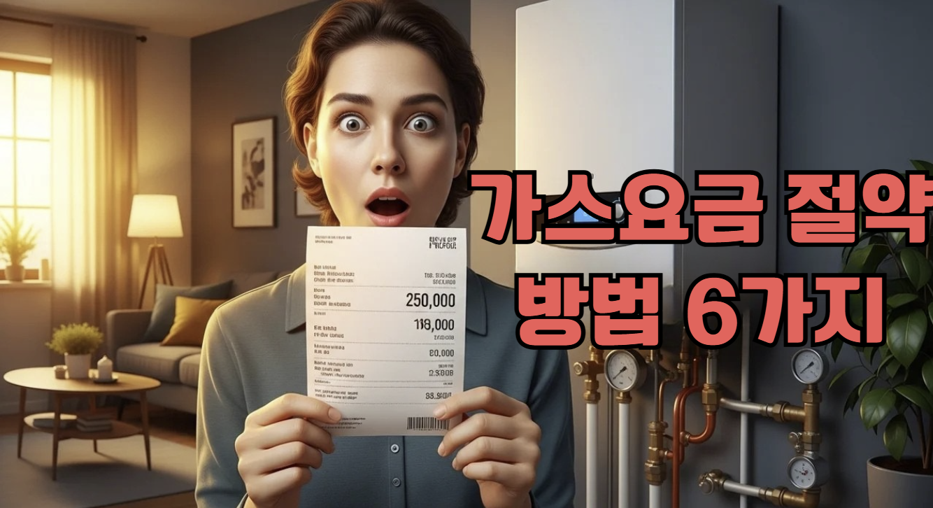 가스요금 폭탄? 갑자기 많이 나오는 이유 6가지와 현실적인 절약 방법