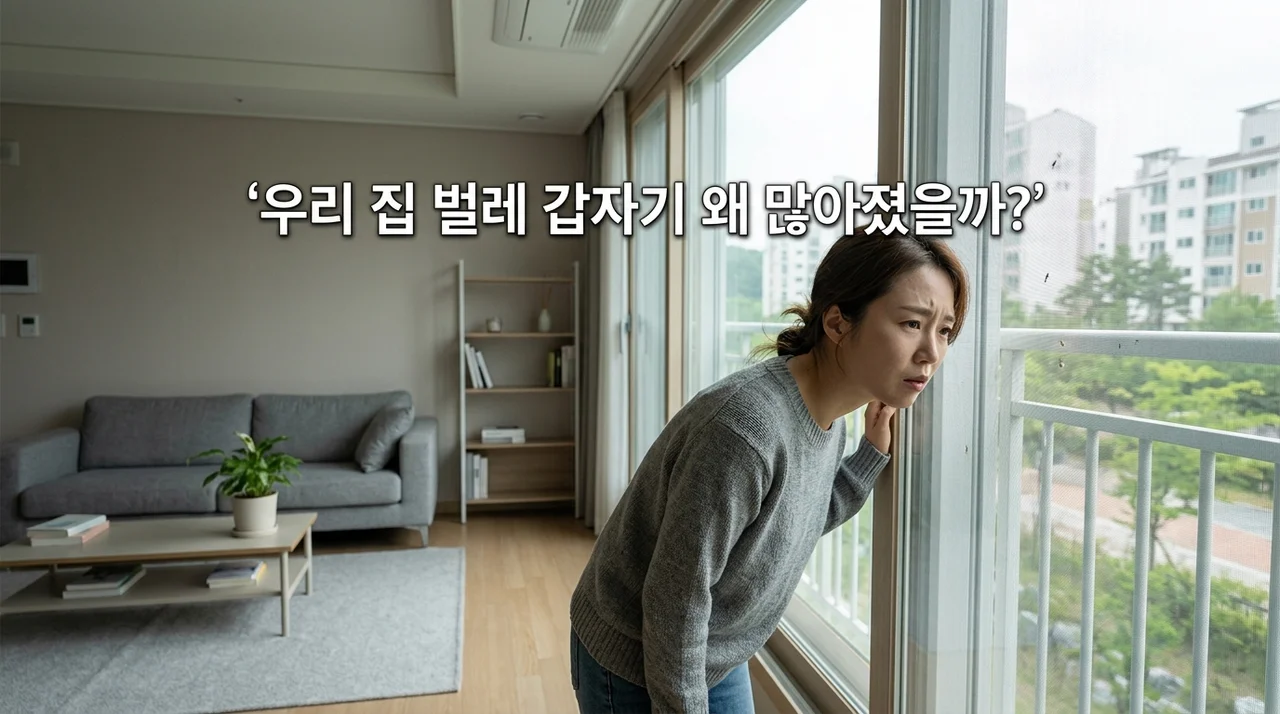 집에서 벌레가 갑자기 늘어나는 이유 5가지와 계절별 퇴치 꿀팁