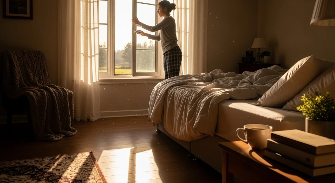 쾌적한 실내 환경을 위한 골든 타임과 습관