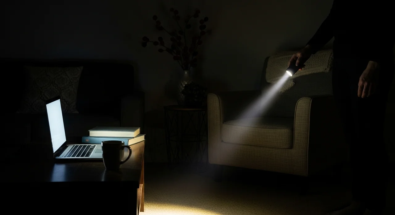 갑자기 불이 꺼졌을 때의 당혹감, 저만 겪은 거 아니죠?