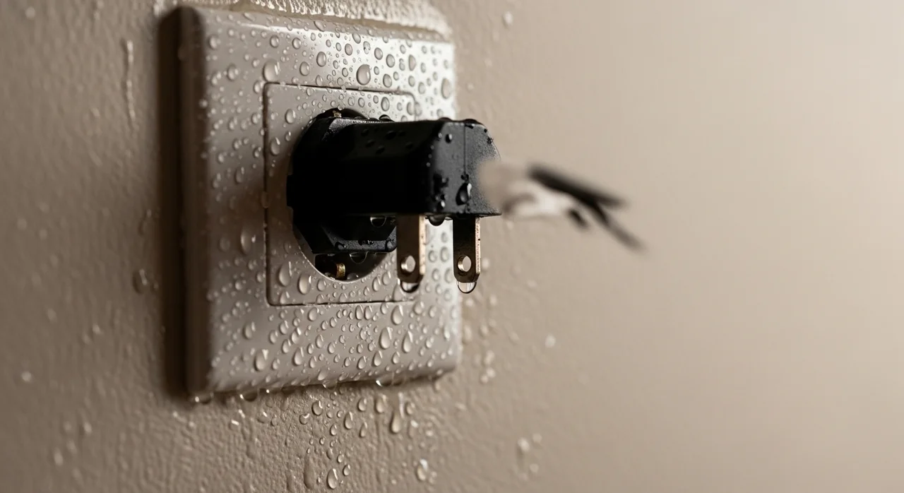 두 번째 원인: 습기와 누전 - 비 오는 날 유독 심하다면?