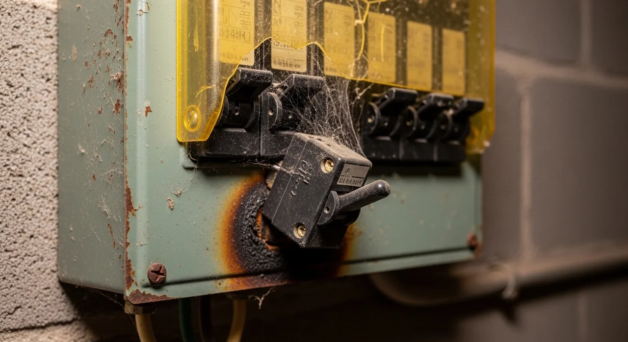 네 번째 원인: 차단기 자체의 노후화 - 기계도 늙습니다