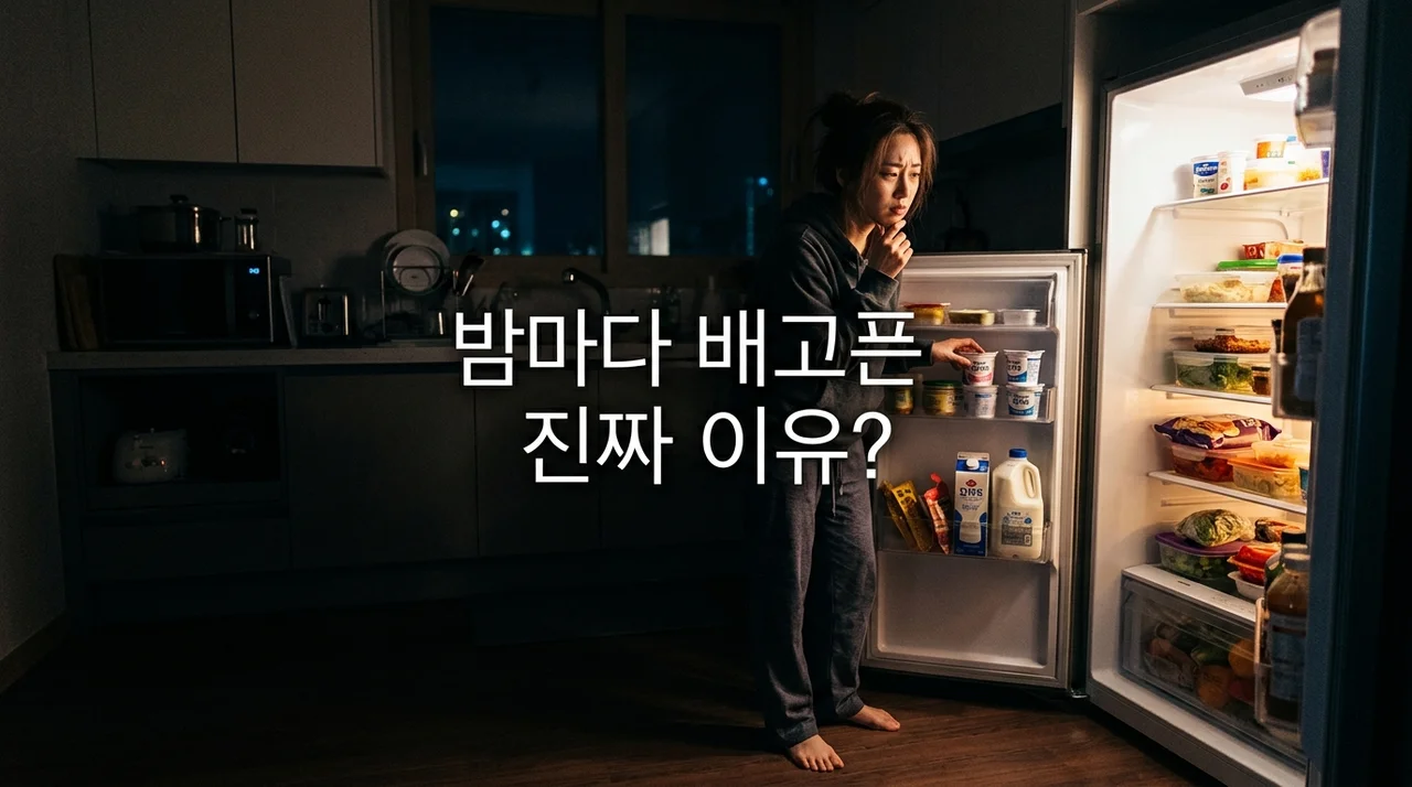 밤에 배고픈 이유? 가짜 허기에 속지 않는 야식 참는 법 5가지