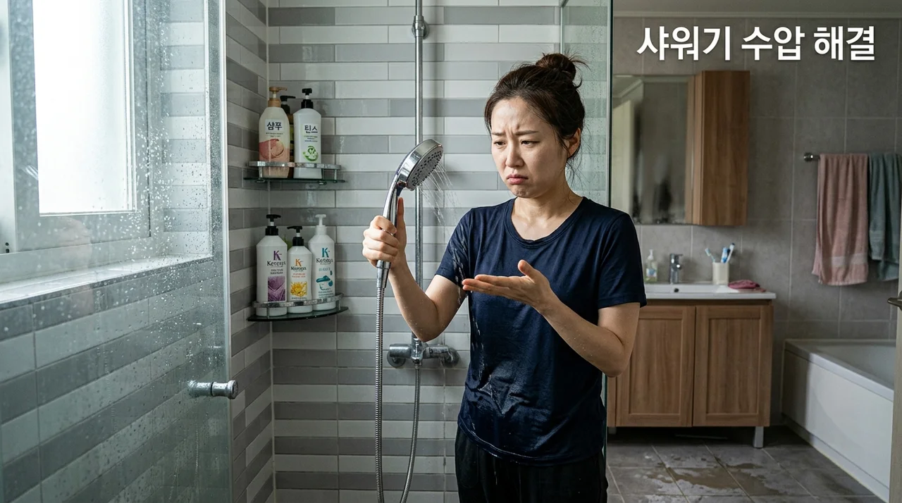 자취방 샤워기 수압 약해지는 이유와 5분 만에 해결하는 현실적인 방법