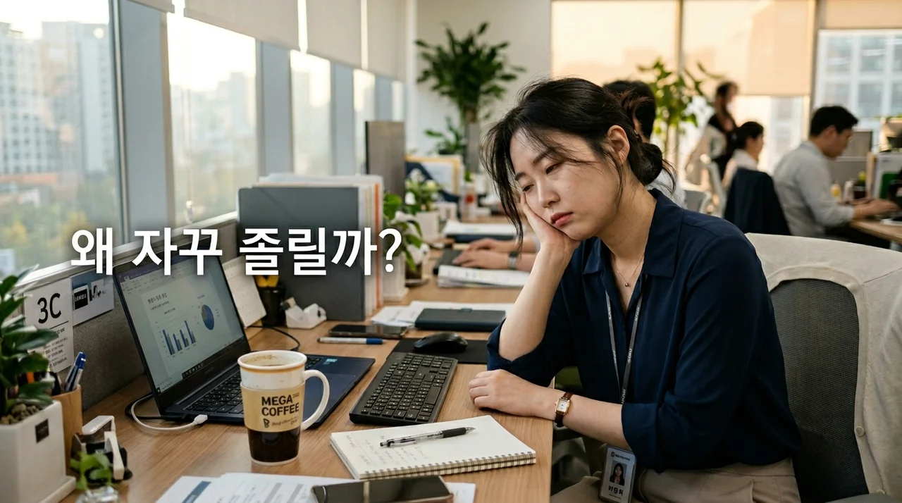 계속 졸린 이유 5가지와 낮 시간 피로 싹 날리는 현실적인 해결 방법