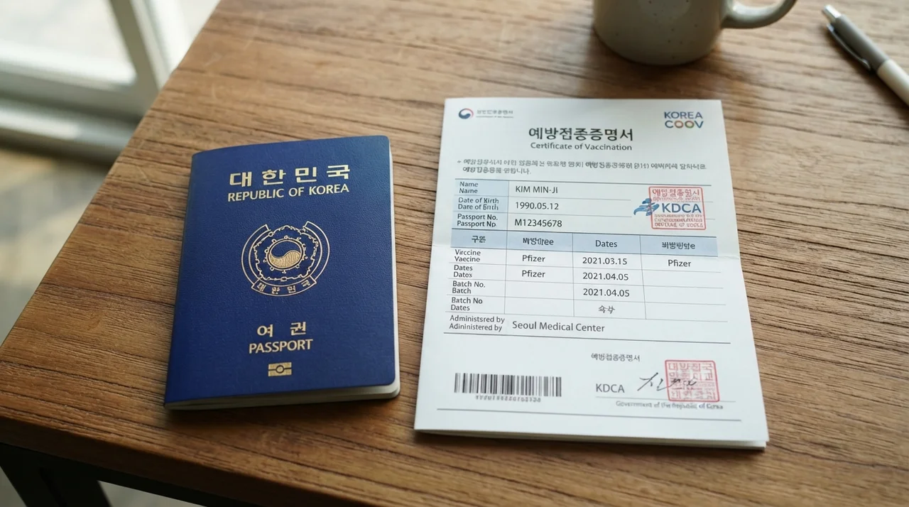 어린이집 및 유학용 증명서 발급 시 주의사항