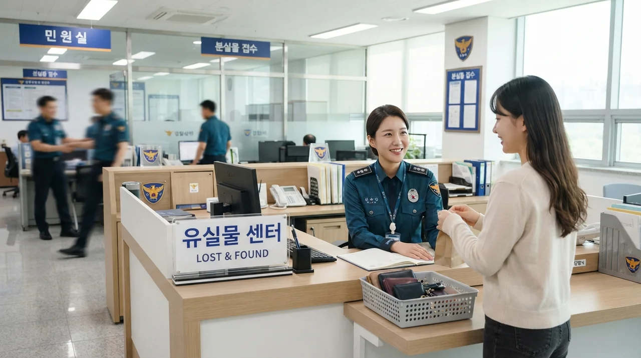 4단계: 경찰청 유실물 포털(LOST112) 확인 및 신고