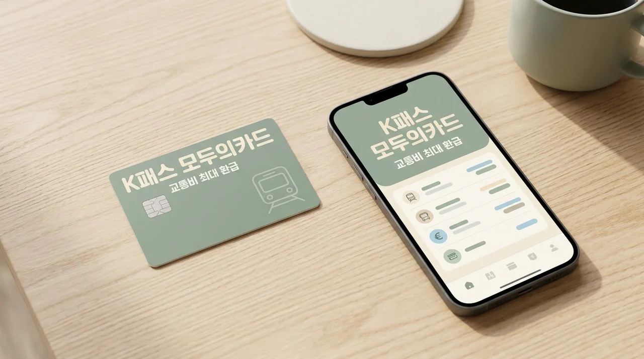 K패스 모두의카드 발급 및 등록 방법 총정리 (청년 혜택 비교)