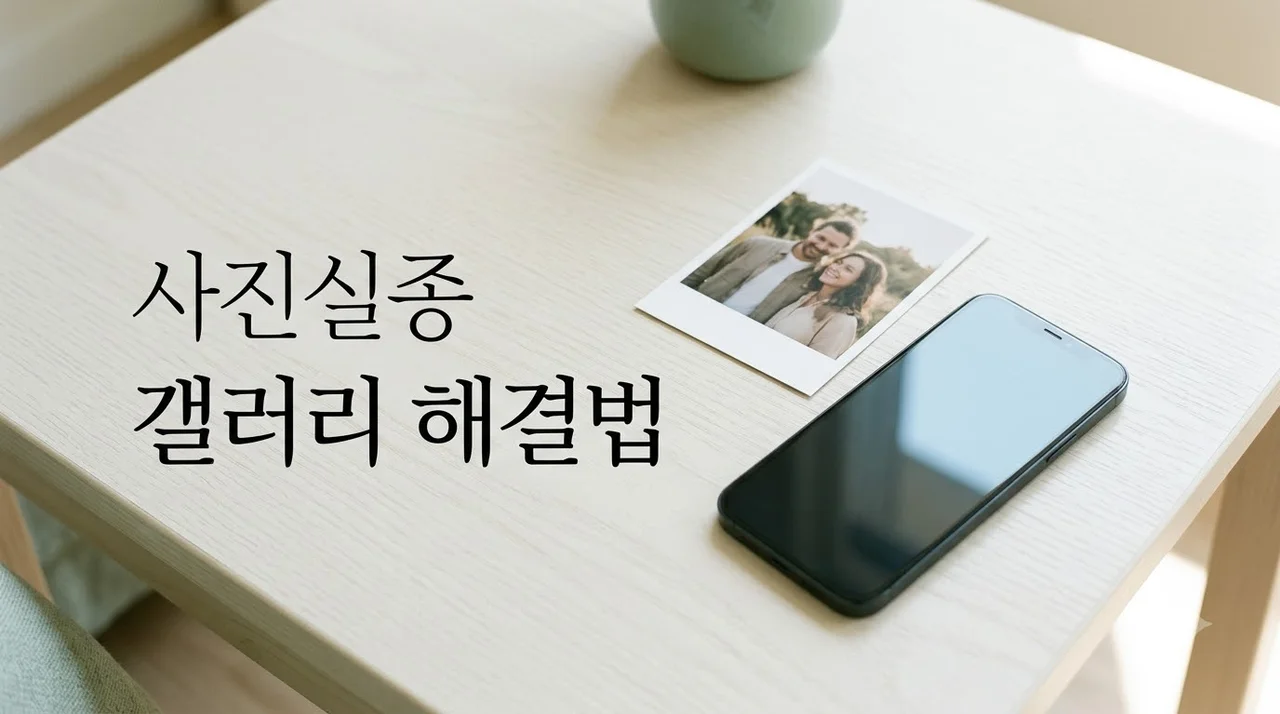 휴대폰 사진을 저장했는데 갤러리에 안 보일 때 찾는 방법 5가지