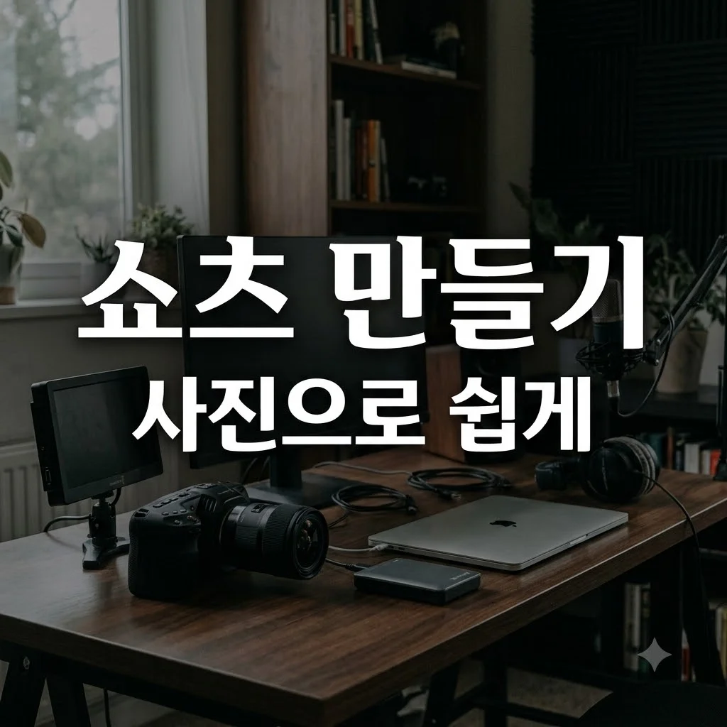 사진 여러 장으로 애니메이션 쇼츠 만들기 단계별 가이드 (2026년 최신)