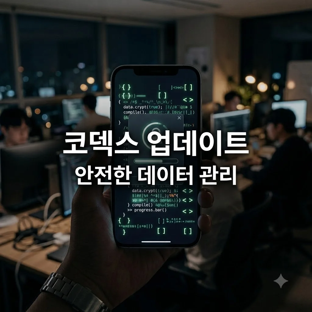 Codex 앱 업데이트 방법 및 데이터 백업 가이드 (공식 기준)