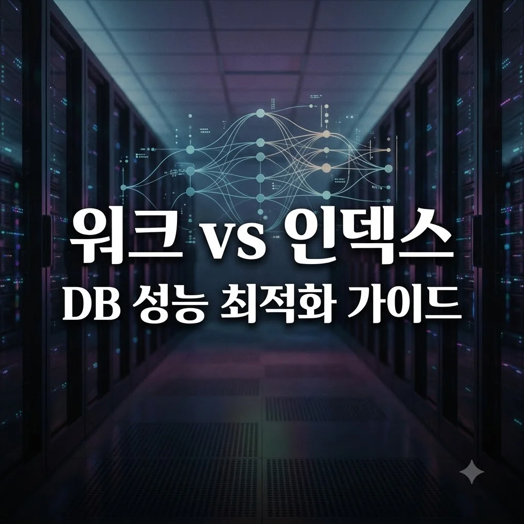 워크 사용량과 인덱스 차이 핵심 비교 및 최적화 가이드
