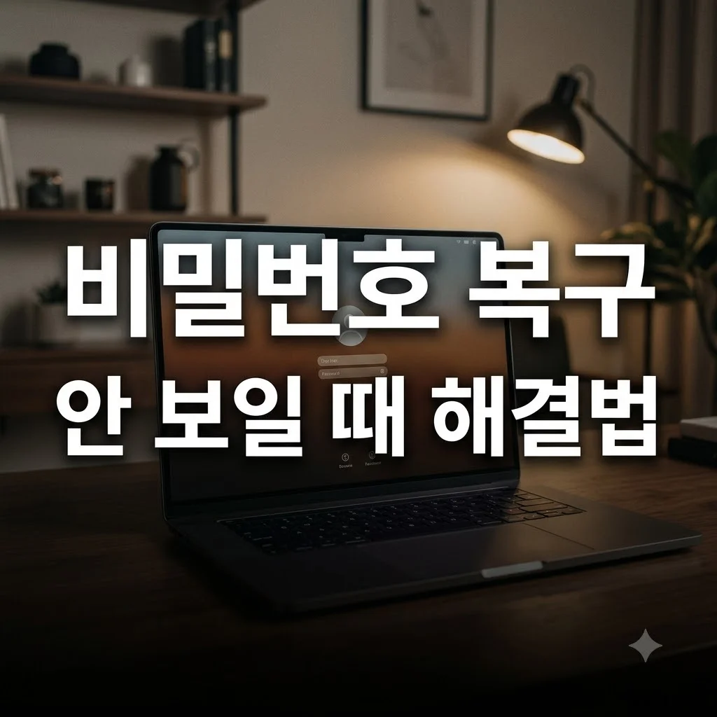 크롬 자동완성 비밀번호 오류 원인과 해결 방법 총정리 (공식 기준)