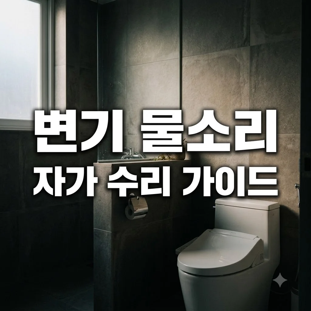 변기 물이 계속 조금씩 흐를 때 해결법: 물탱크 부품·체인·고무마개 점검 가이드