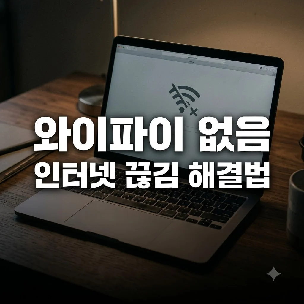 노트북 와이파이는 연결됐는데 인터넷 없음 해결 (공유기, IP, DNS 확인)